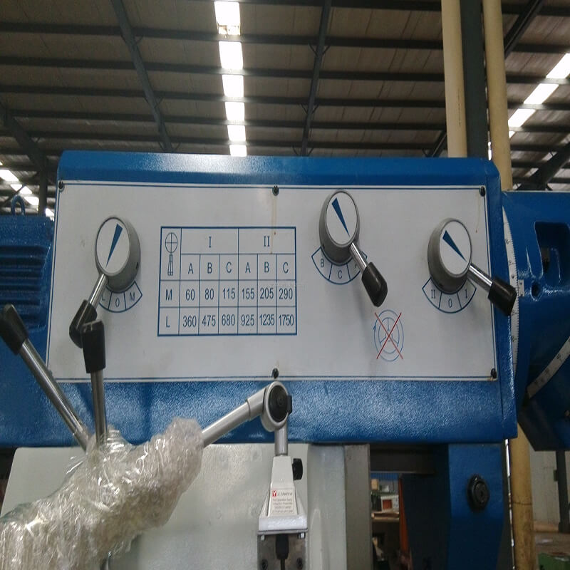 table vertical knee mill