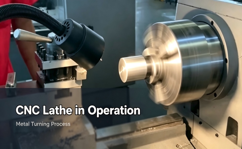 မြန်နှုန်းမြင့် Slant Bed CNC Lathe စက်ဖြင့် လှည့်ခြင်း