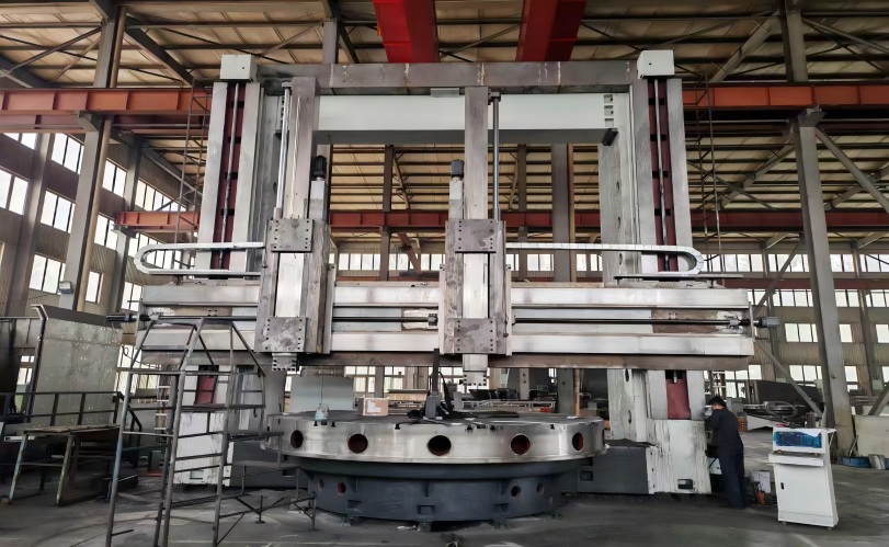 CK5250 CNC နှစ်ထပ်ကော်လံ JSkinston အကြီးစားဒေါင်လိုက်စက်